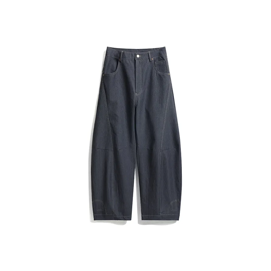 OULUDE Черные Мужские Джинсы