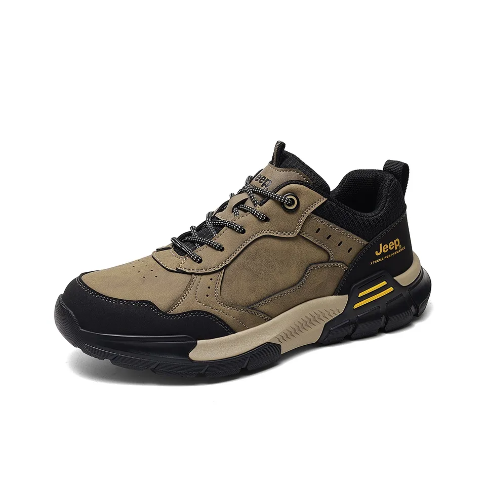 Jeep Shock Absorbers Аbrasion-resistant Дышащее покрытие Сцепление Низкий топ Походная обувь Мужская