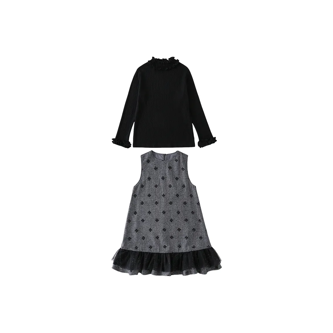 GOYN Платье принцессы + Базовый слой Предшкольные комплекты с юбкой