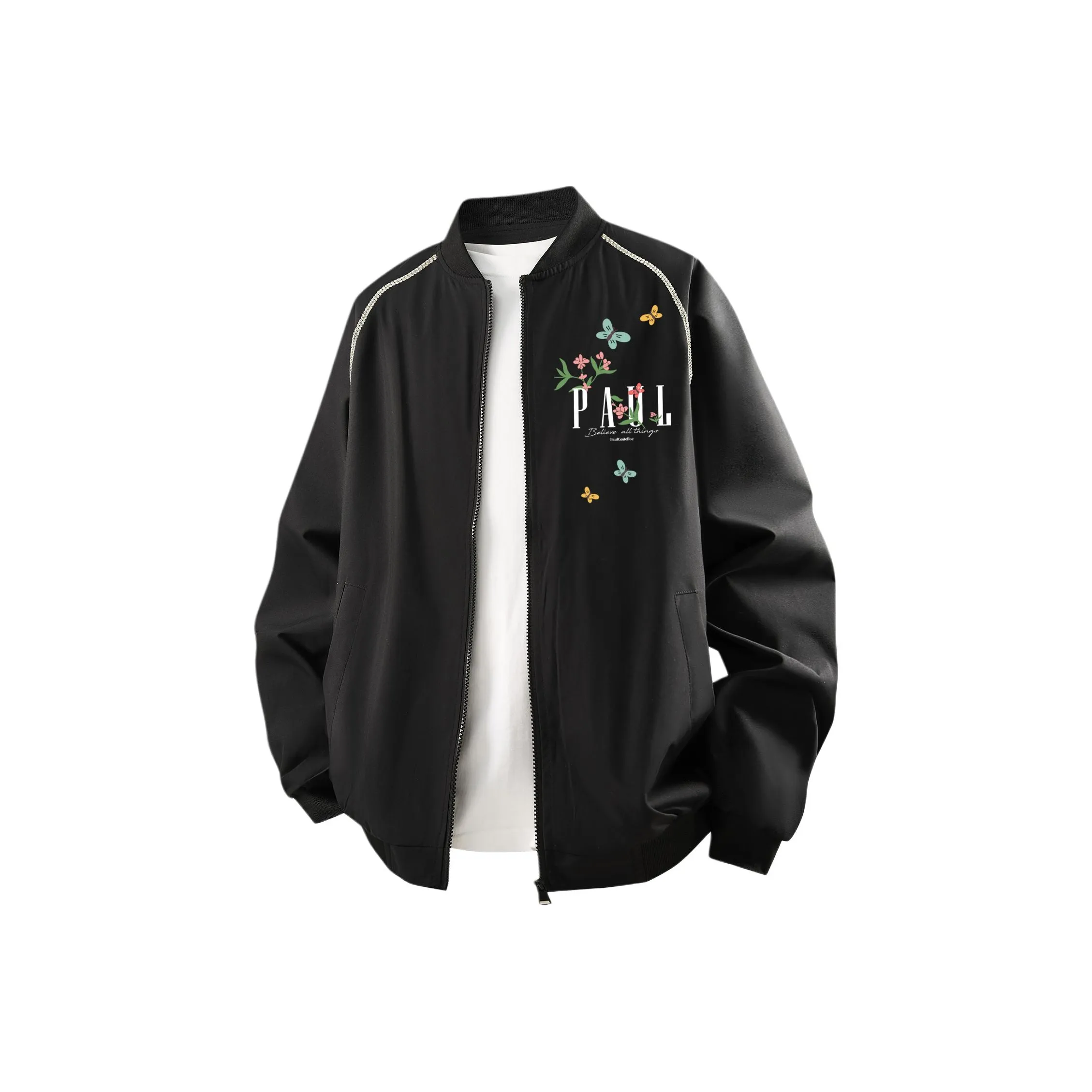 PAUL COSTELLOE Черные Унисекс Куртки