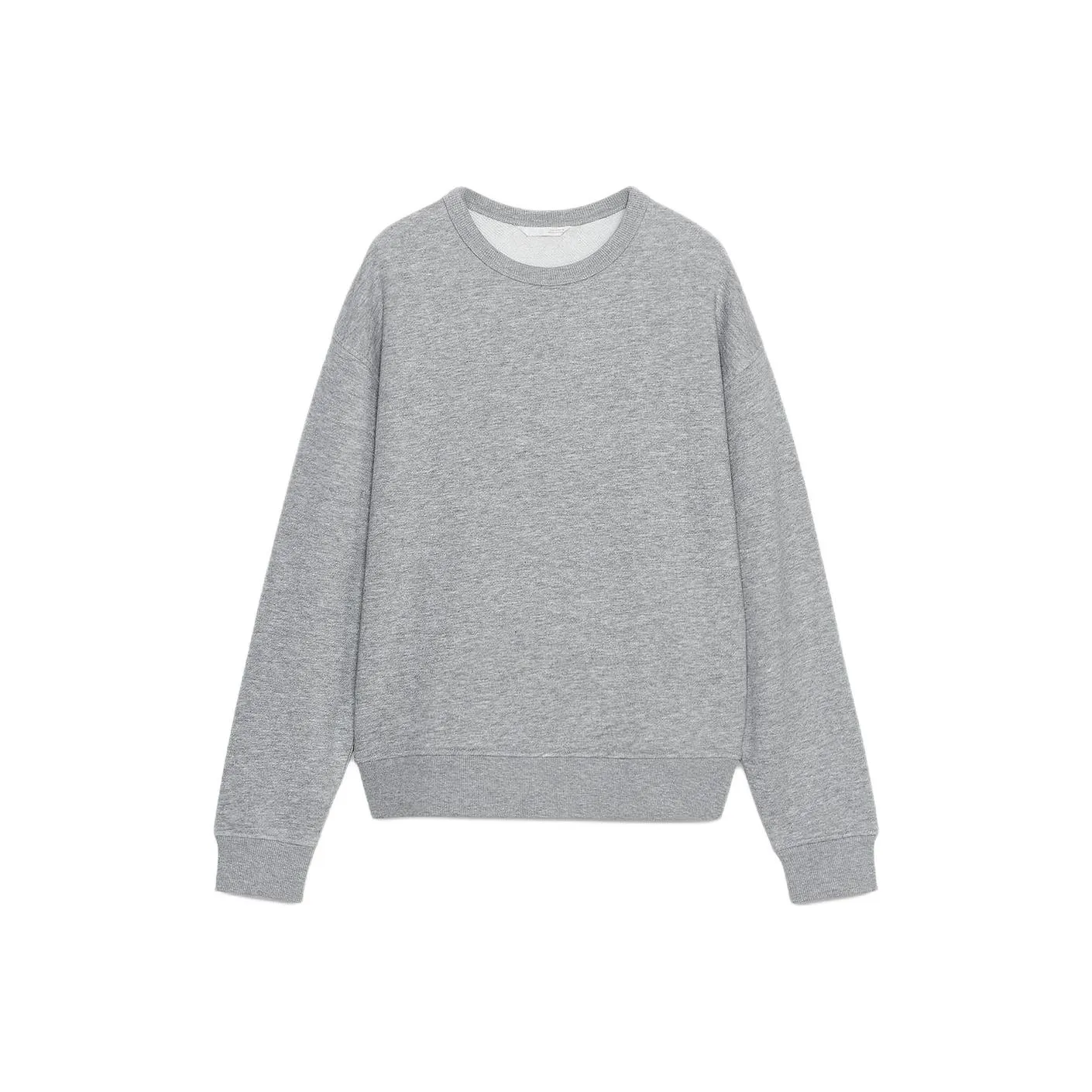 ZARA Зебра с принтом Серый Женский Свитшот