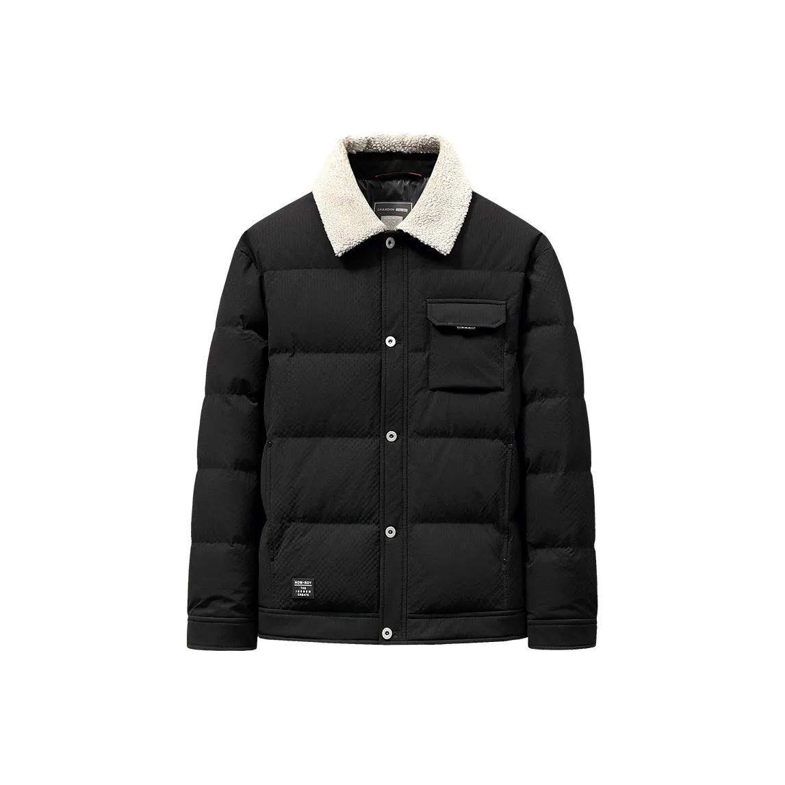 Комбо Осенний Зимний Термический 90% Утиный Пух Рубашка Стиль Позиционирование Пальто Пуховик Мужской