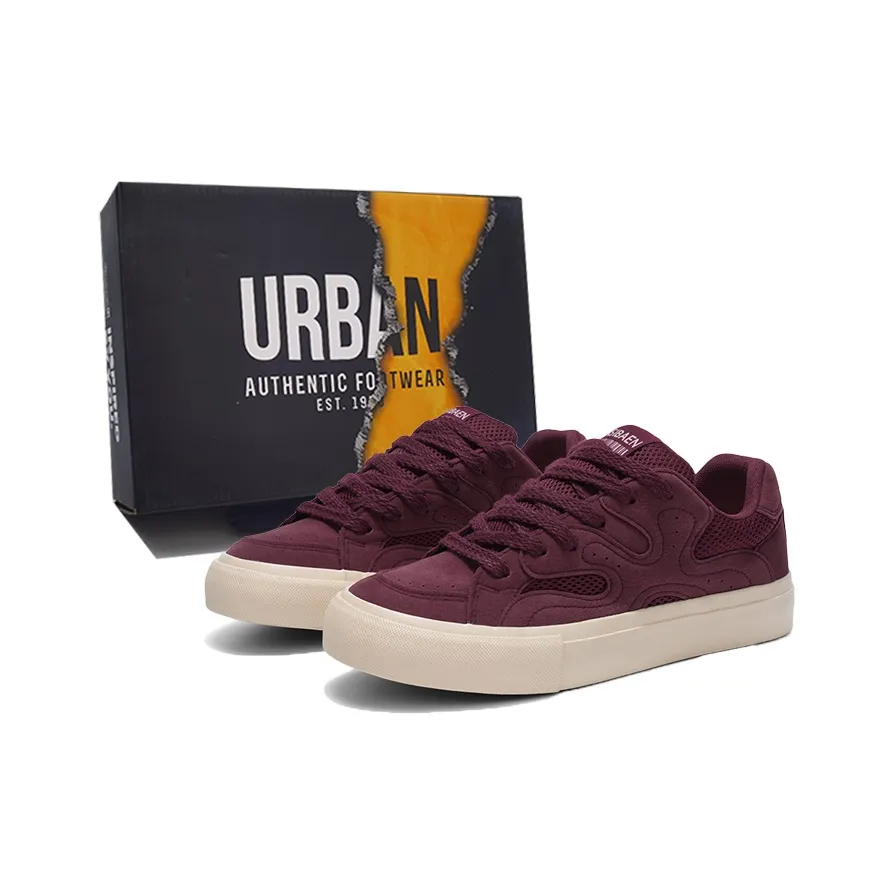 URBAN AUTHENTIC Износостойкие Легкие Противоскользящие Низкие Кроссовки для скейтбординга Мужские