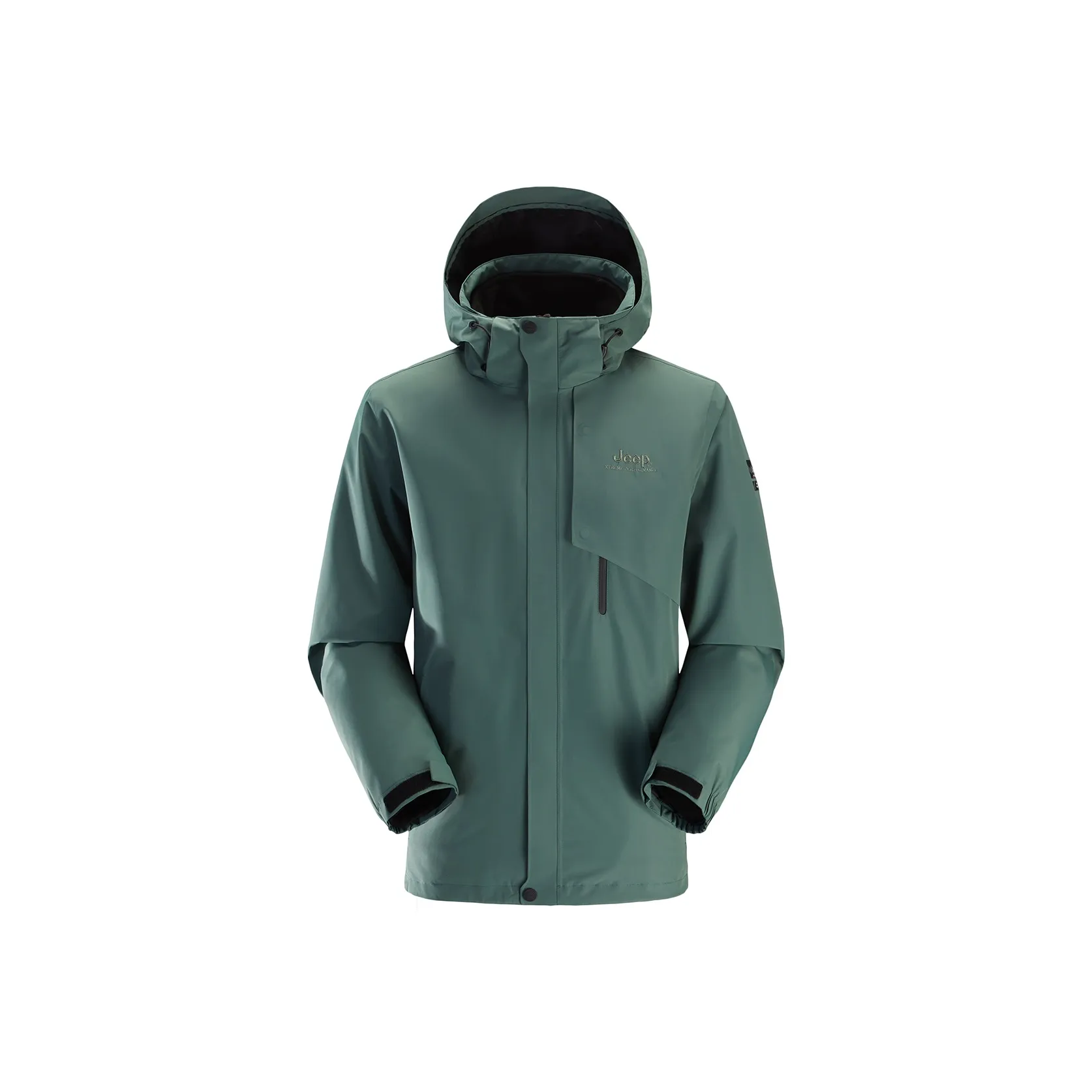 JEEP Водонепроницаемый Ветрозащитный Дышащий Термический Устойчивый к холоду Ветровка Мужская