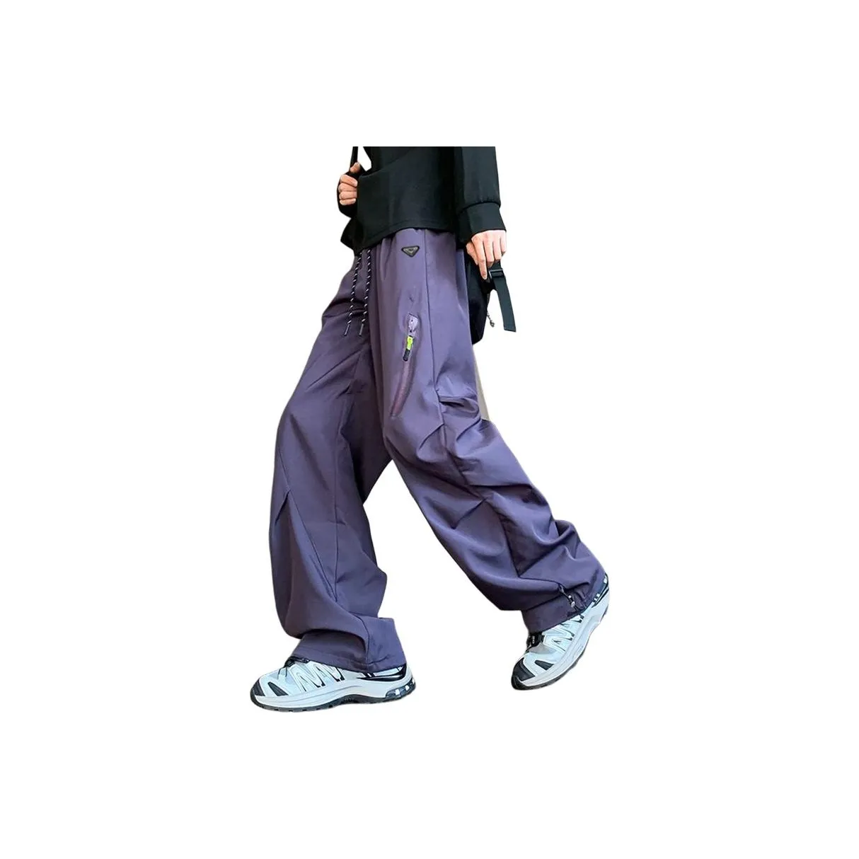 PWUE Унисекс Повседневные Брюки