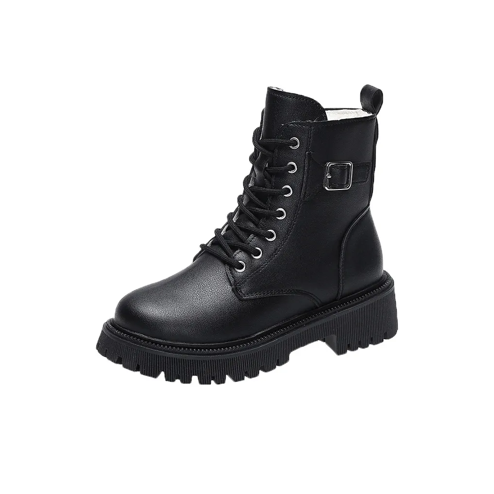 Yalu Preferred Короткий MID Голень Martin Boot Женские
