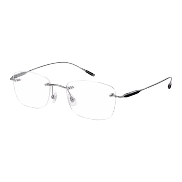 LOHO Сплав β-титан Квадратные Оправы для очков Унисекс Металлический Шампанское золото