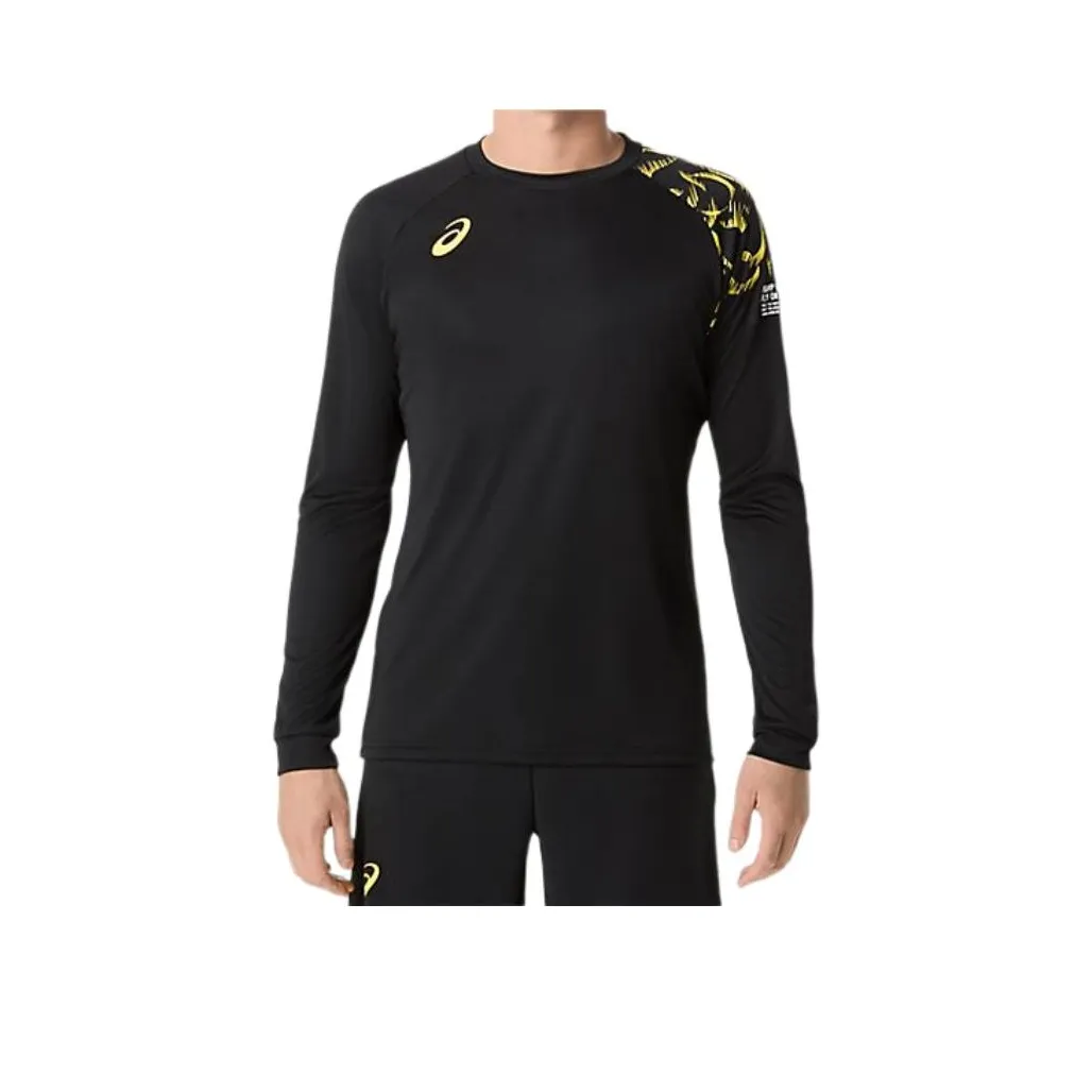 Asics Черный Унисекс T-рубашки