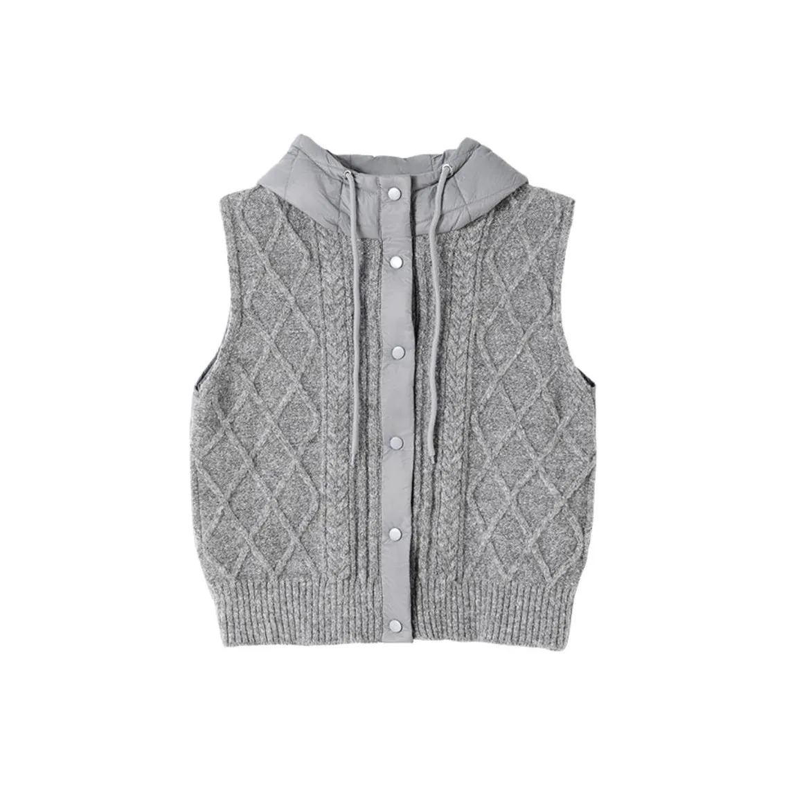 SHANGJING Серый Женский жилет