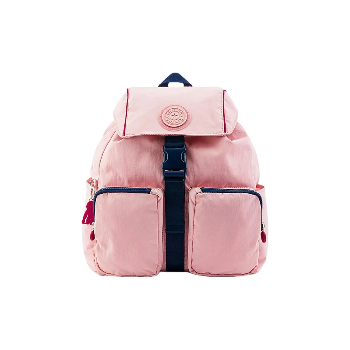 Kipling Полиамид Рюкзак Средний Женский Розовый