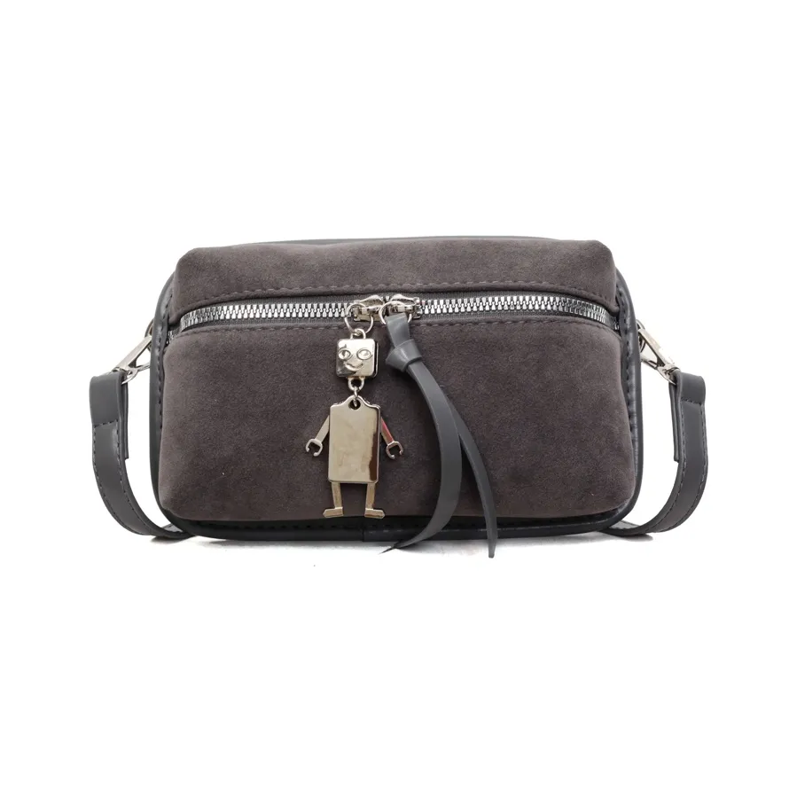 WRELS ПУ (полиуретан) Сумка через плечо Стандартная Серый Черный Бургунди Желтый Коричневый Кофейный