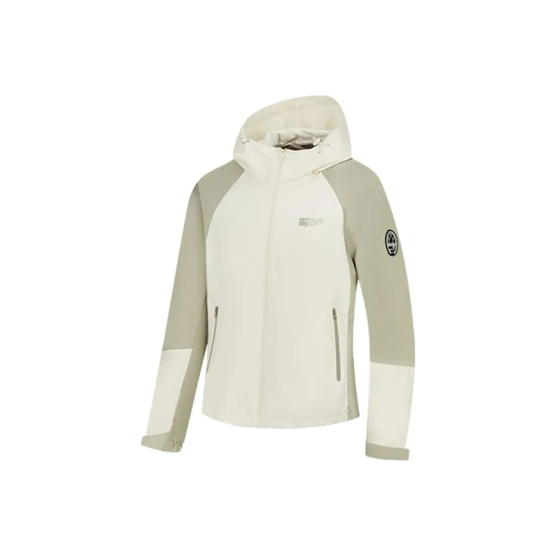 QIAODAN Утренний свет Серый Плюшевый Хаки Женские Тренч