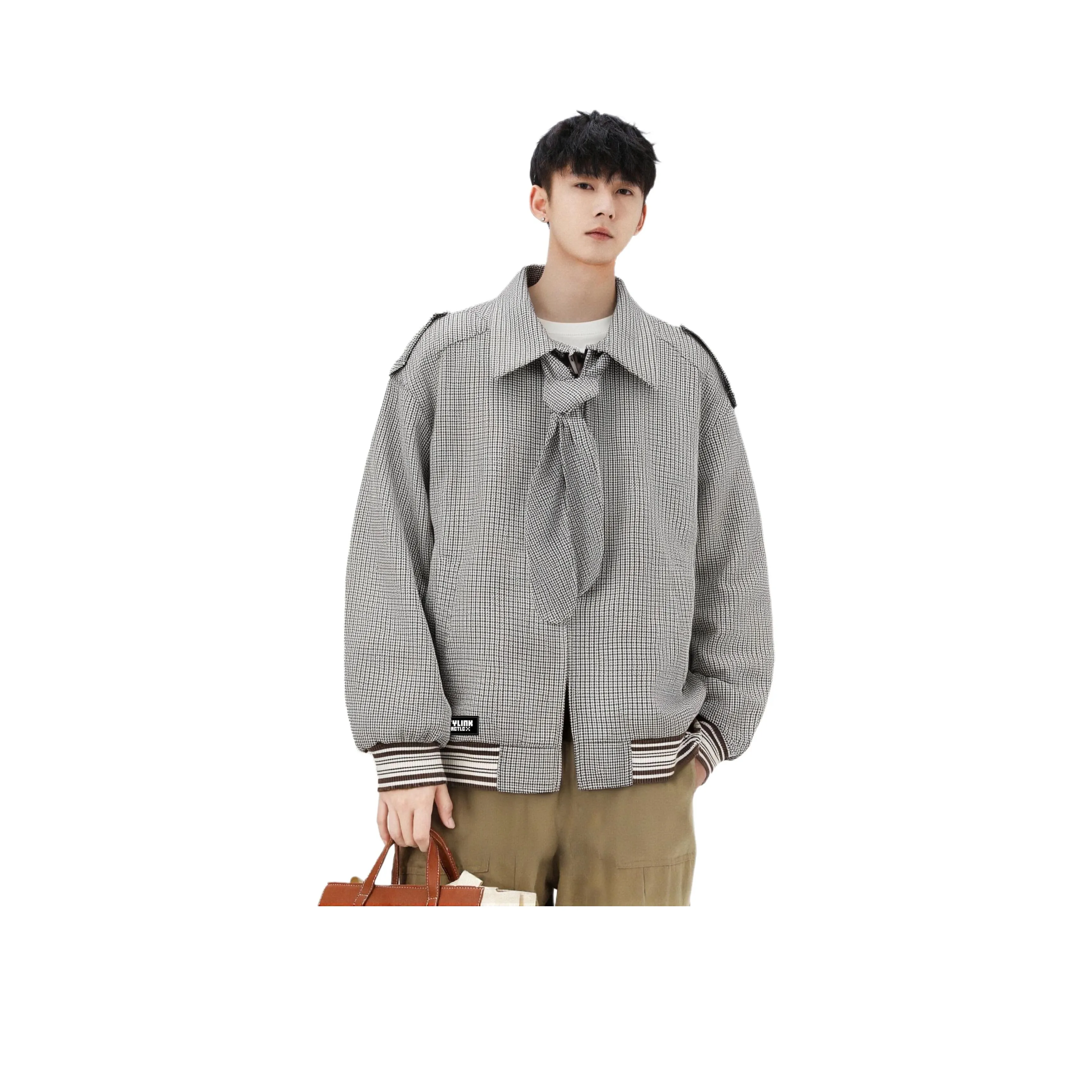 CITYLINK TACTIC Кофейный Гусиная лапка Унисекс Куртки