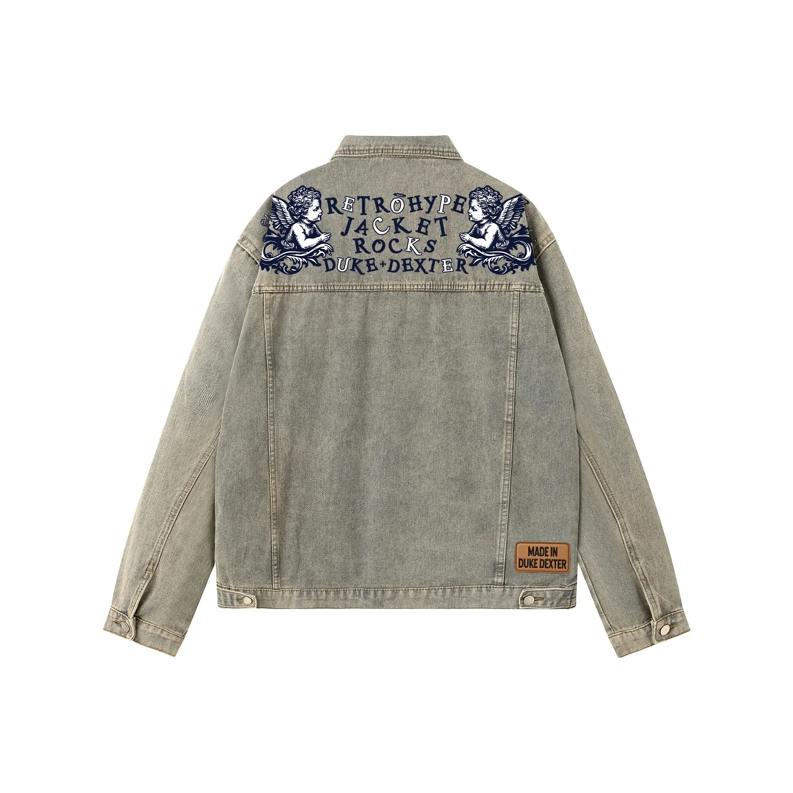 DUKE+DEXTER Denim Jacket Unisex