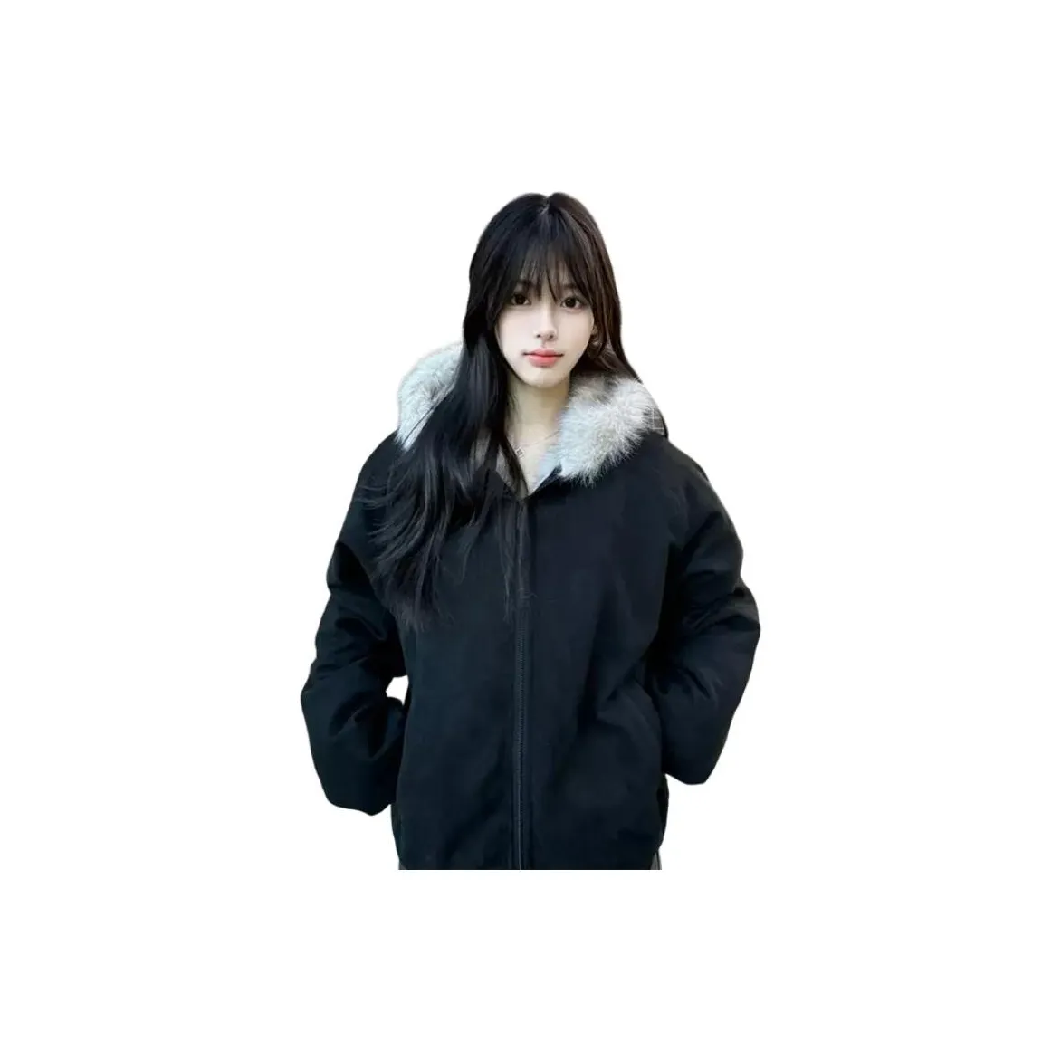 GEZITAI Черный Женские пуховики