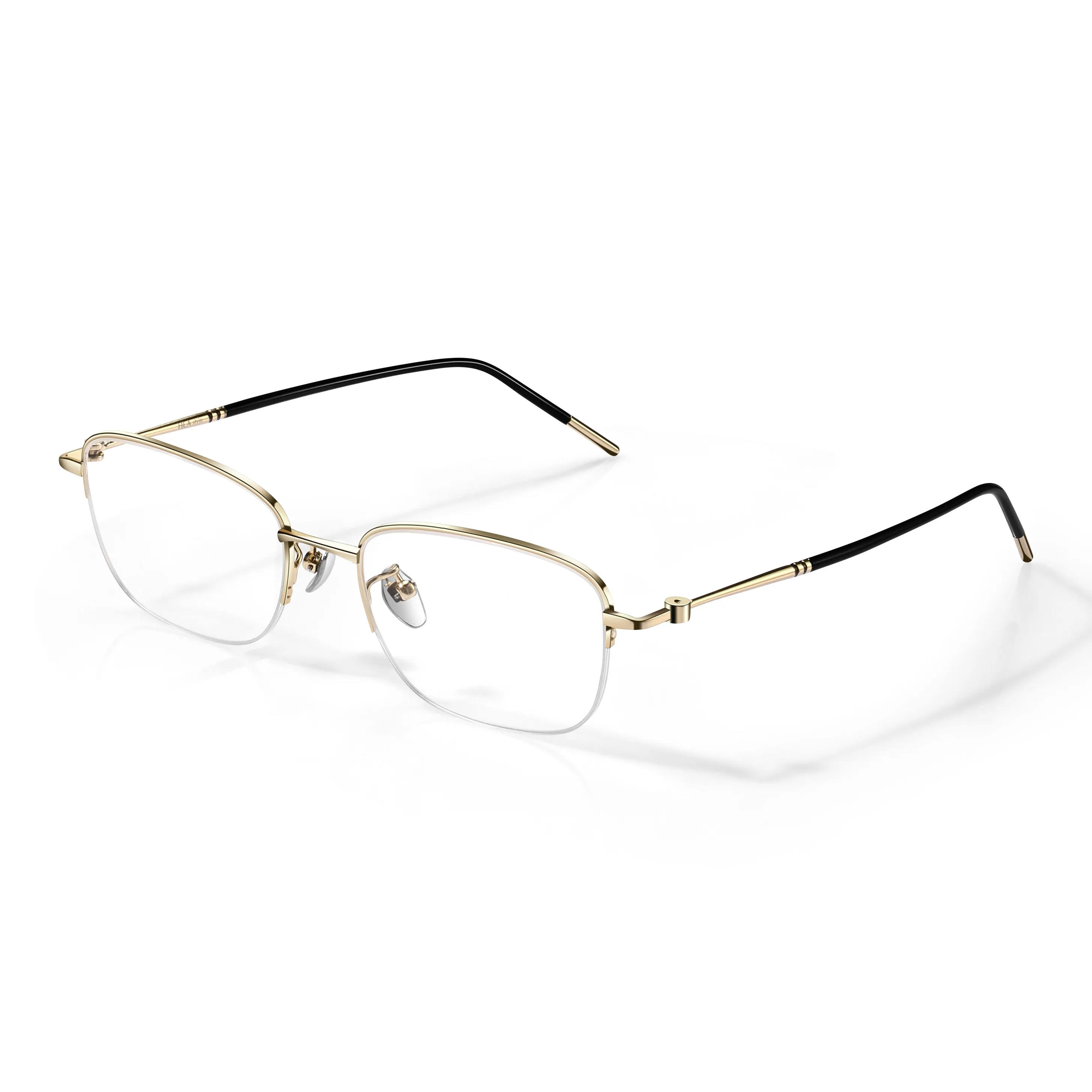 HLA Нержавеющая сталь Прямоугольные Оправы для очков Мужские