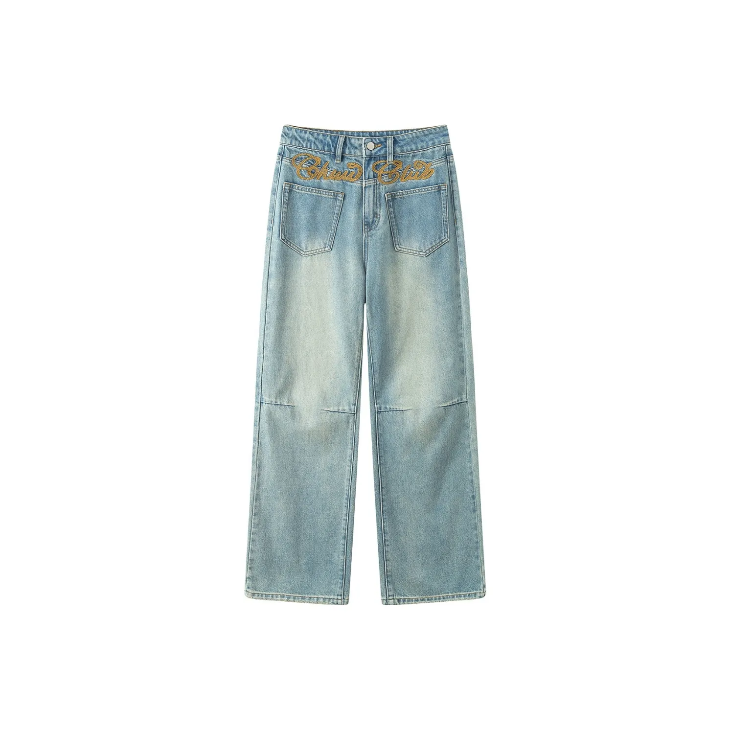 CHUU Светло-синие джинсы для женщин