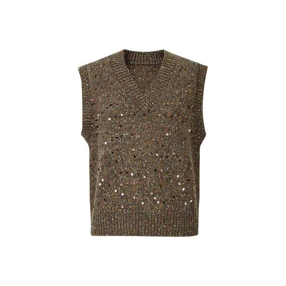 Hopeshow Масляная живопись Зеленый 382 Женские Трикотаж