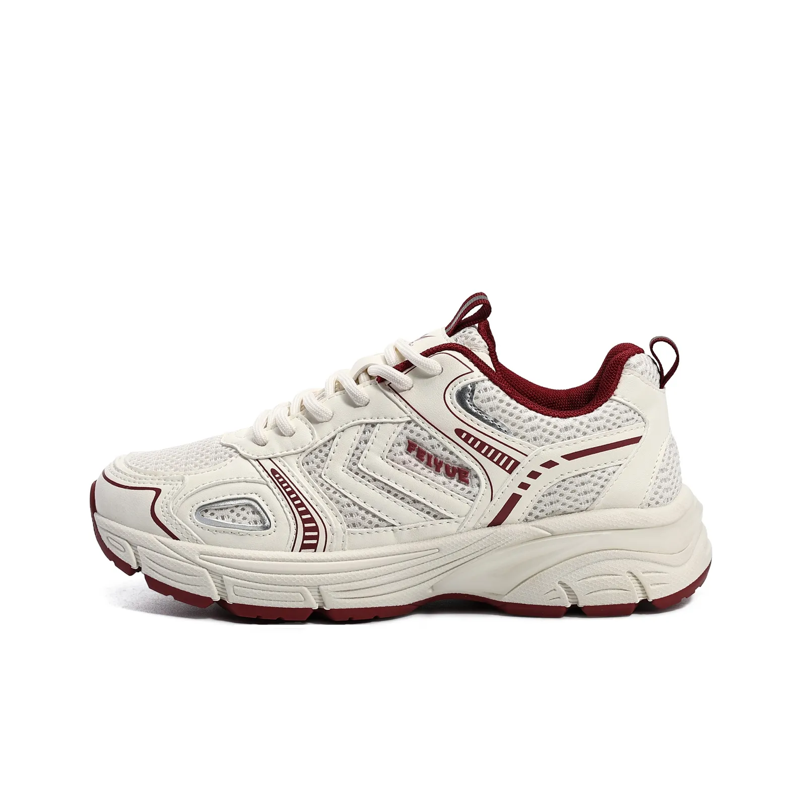 DAFUFEIYUE Низкие кеды с толстой подошвой женские