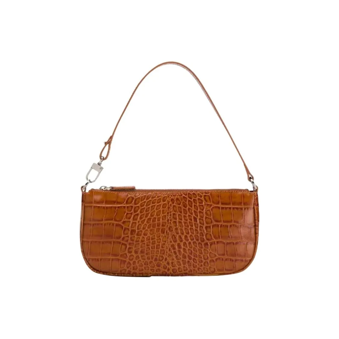 By Far Rachel Коровья кожа Сумка на плечо Женская Тауповая