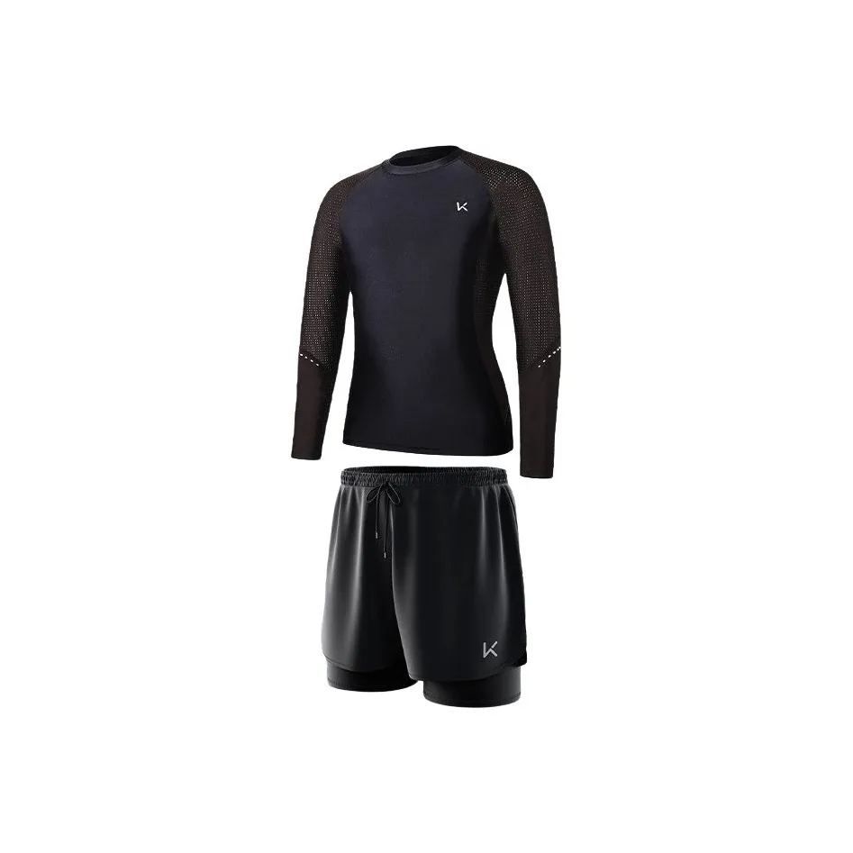 KEEP Черный мужской купальник + черный мужской плавательный костюм мужские наборы купальников