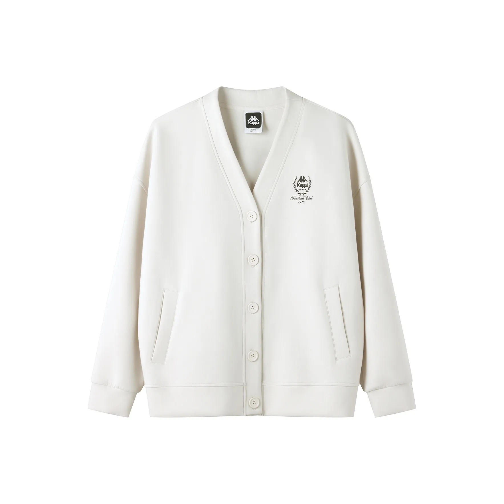 KAPPA Повседневный Мягкий Ветер Пальто Lazy Свободный крой Кардиган Предосенний Трикотажная ткань Толстовка Женские