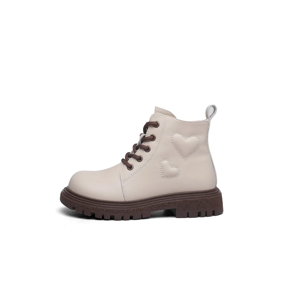 Деревянные дома Детские кожаные сапоги MID Топ Kids