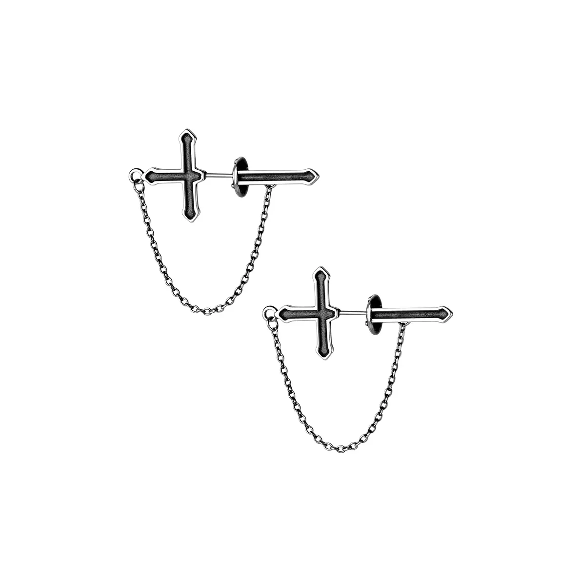 VERENA REINE Copper Stud Earrings Men's