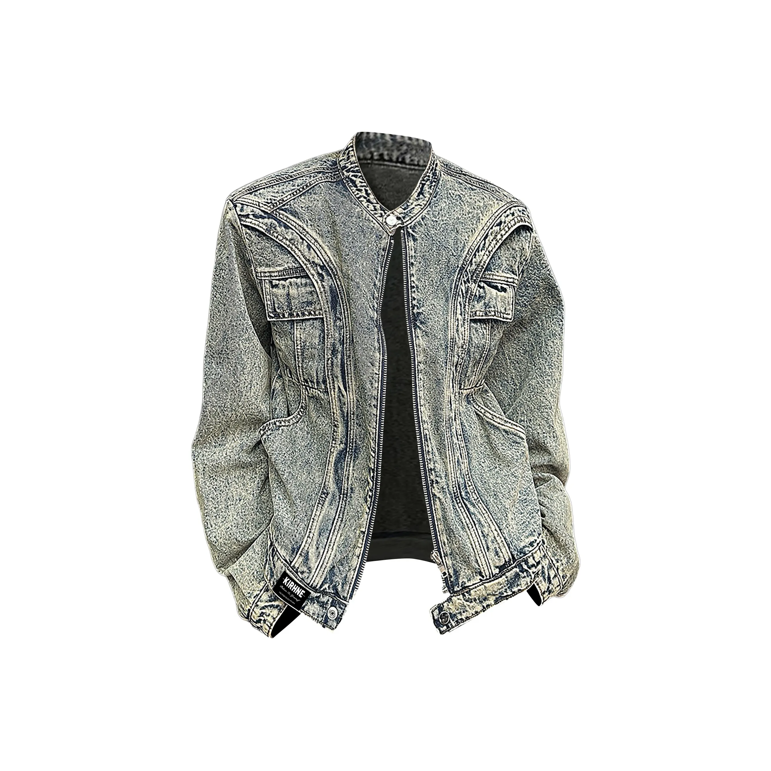 KIRHNE Унисекс Джинсовые Куртки