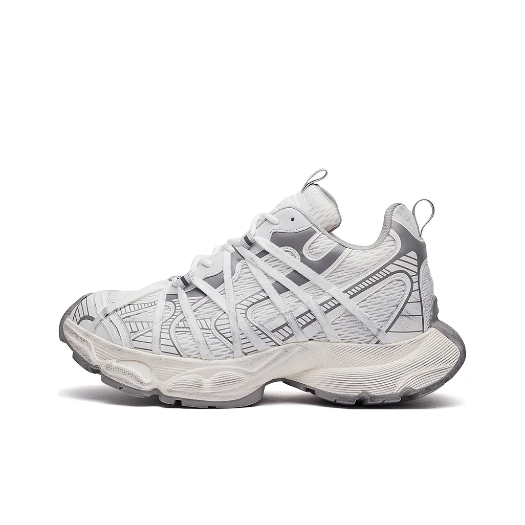 Summer Tour Амортизация Устойчивость к истиранию Дышащий Противоскользящий Низкий Топ Кроссовки с толстой подошвой Унисекс