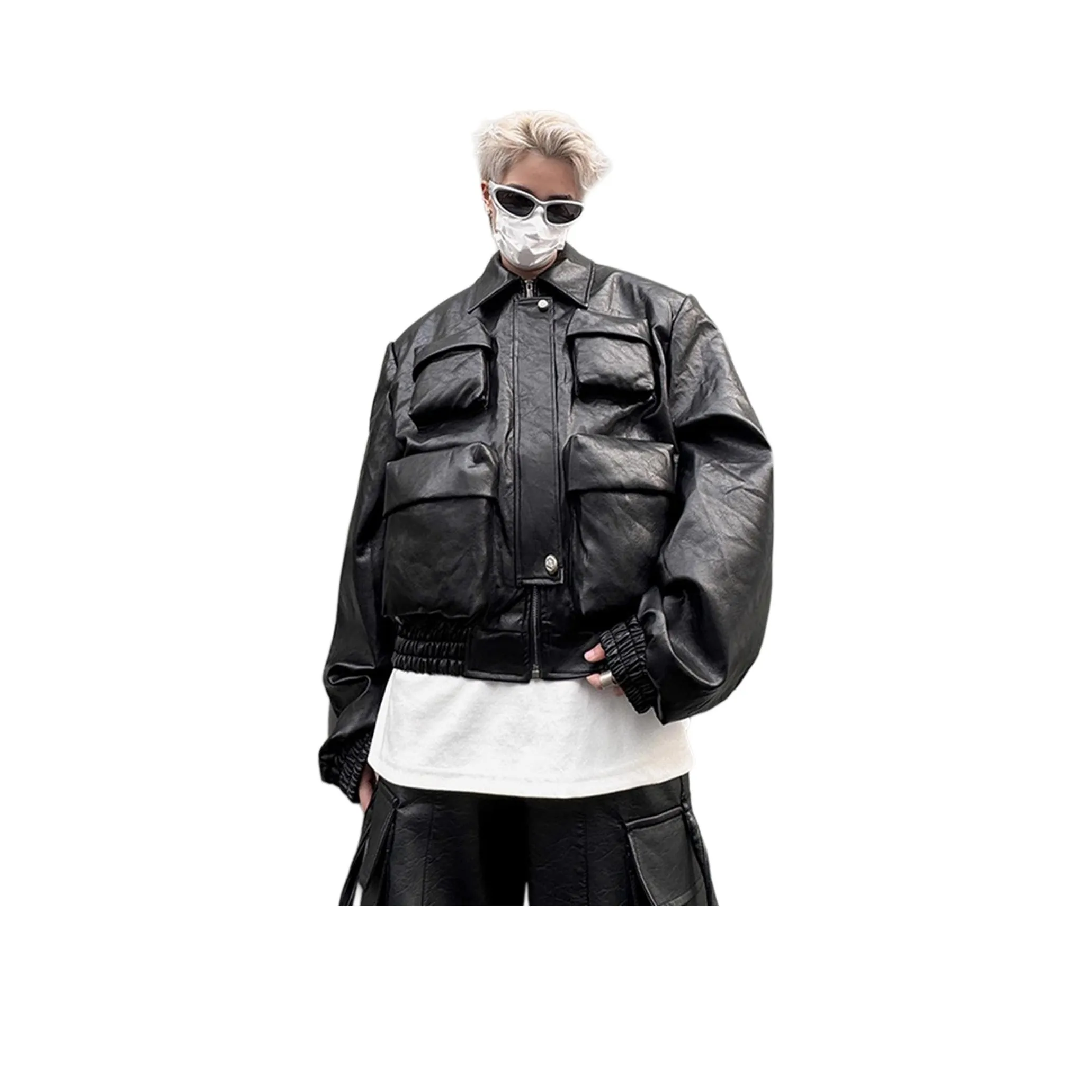 PISYPOX Унисекс Кожаные куртки