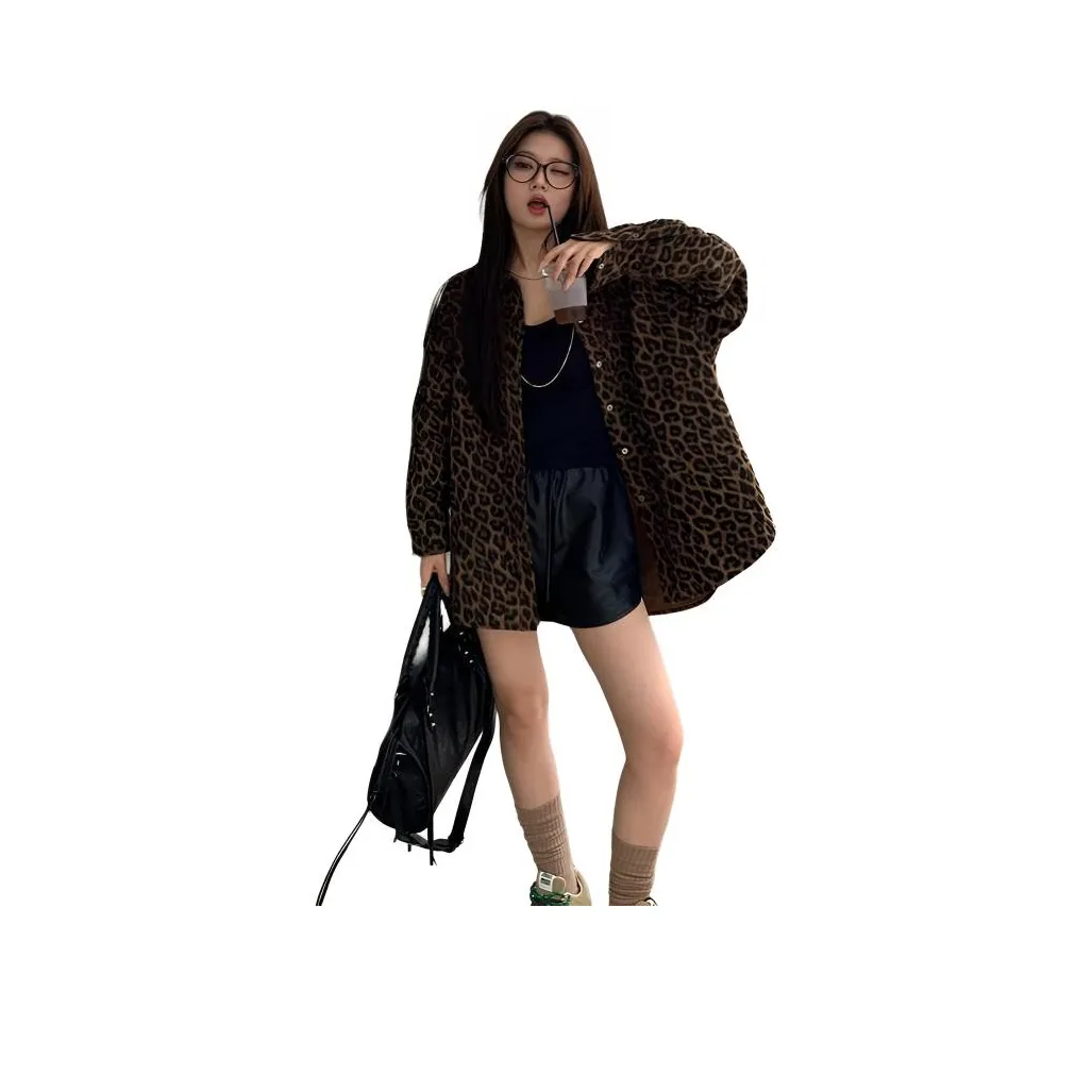 9c Collective Леопардовый принт Женские Куртки