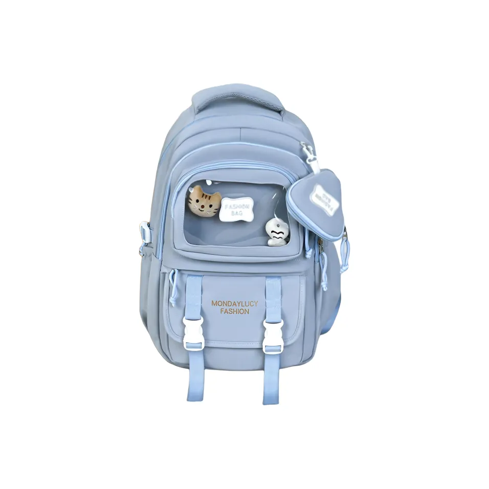 Lv Fielder Полиэстер Рюкзак Большой Черный