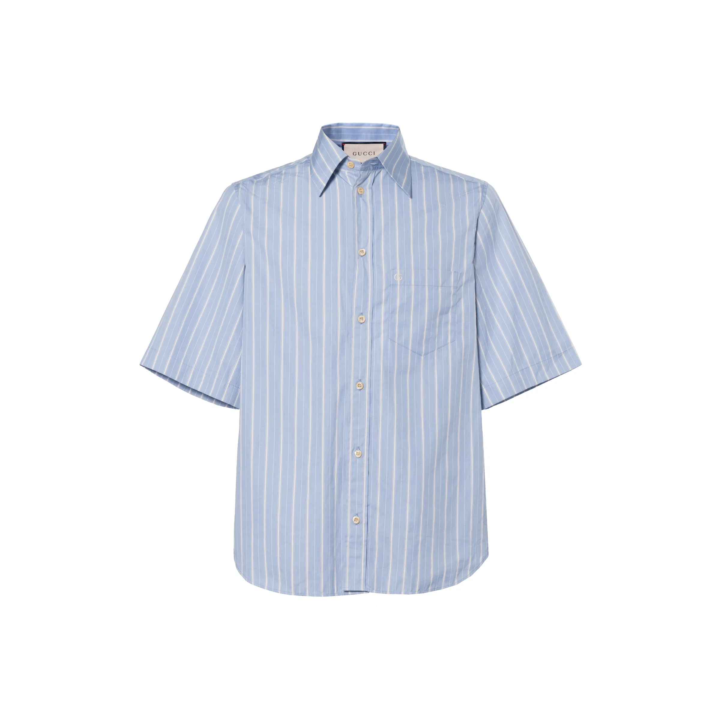 GUCCI Blue Men's Shirts GUCCI Синий Мужские Рубашки