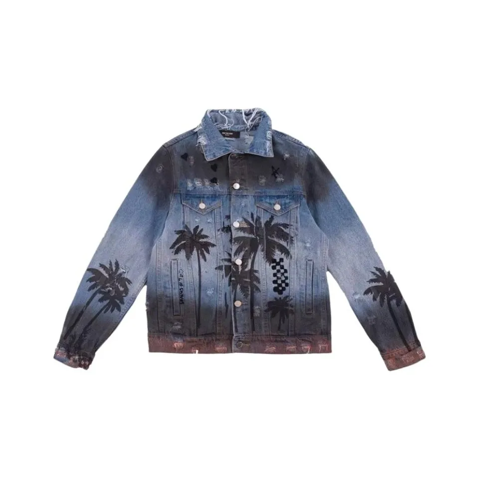 MUMUTU Мужская одежда Японский винтаж Джинсовая ткань Куртка Casual Sports Свободный крой Студенты Подростки Модный