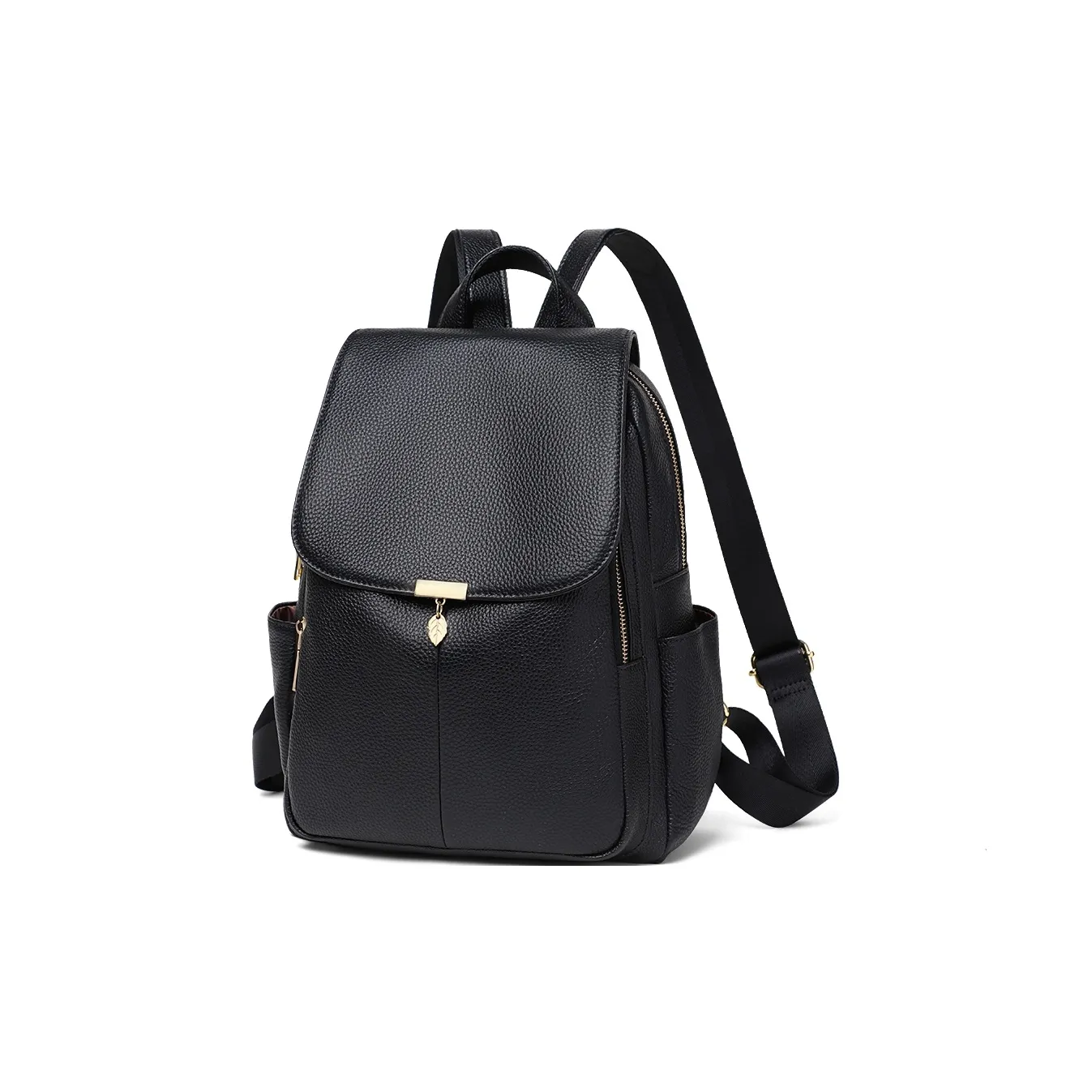 MILLIE'S Рюкзак из коровьей кожи с синтетической кожей стандартный женский черный