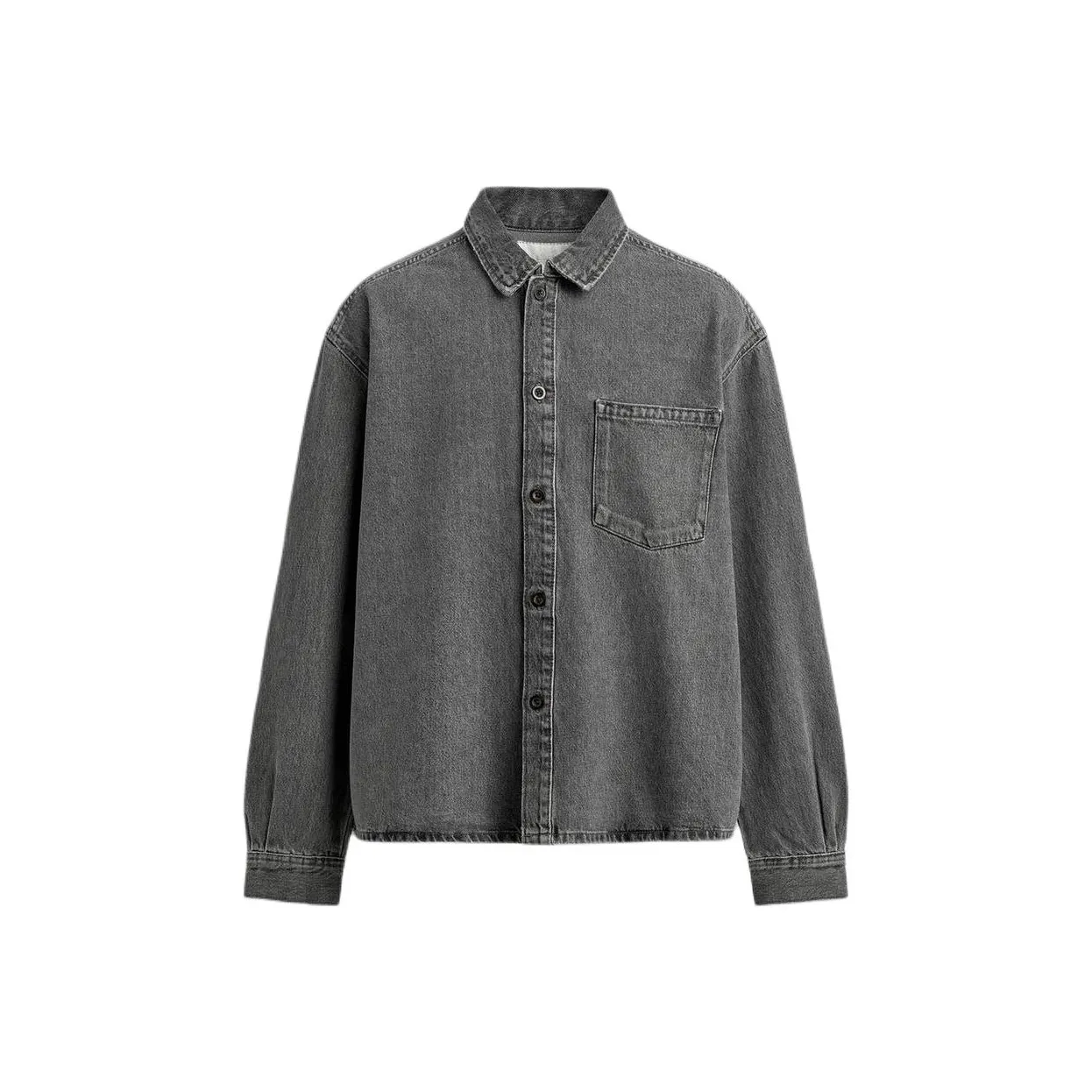 ZARA Серые Мужские Рубашки