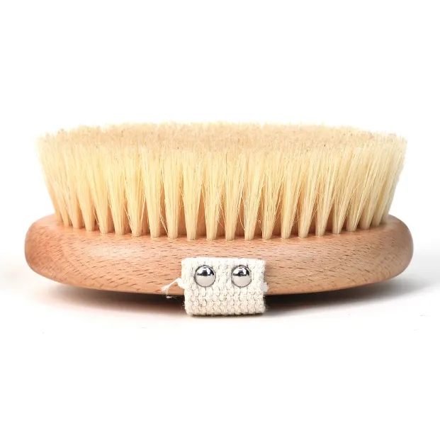 Lang Wind Натуральный Свинья Кисть Сухая Щетка для ванны и тела Щетка Мужская и Женская Все ЦЕЛЕЙ Exfoliating
