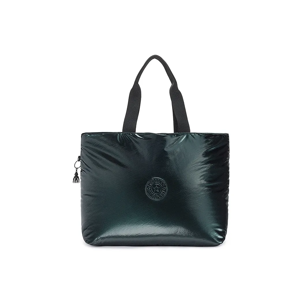 Kipling Полиамид и Нейлон Тоут Сумка через плечо средний унисекс темно-сосновый зеленый