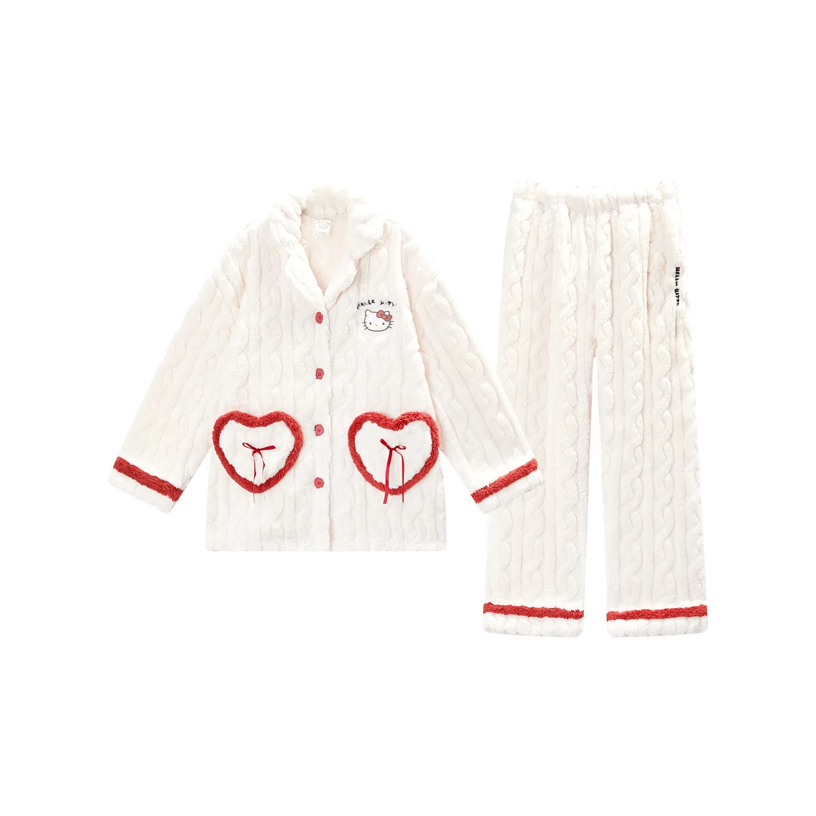 GUKOO x Hello Kitty Sanrio Series Пижамный комплект для женщин