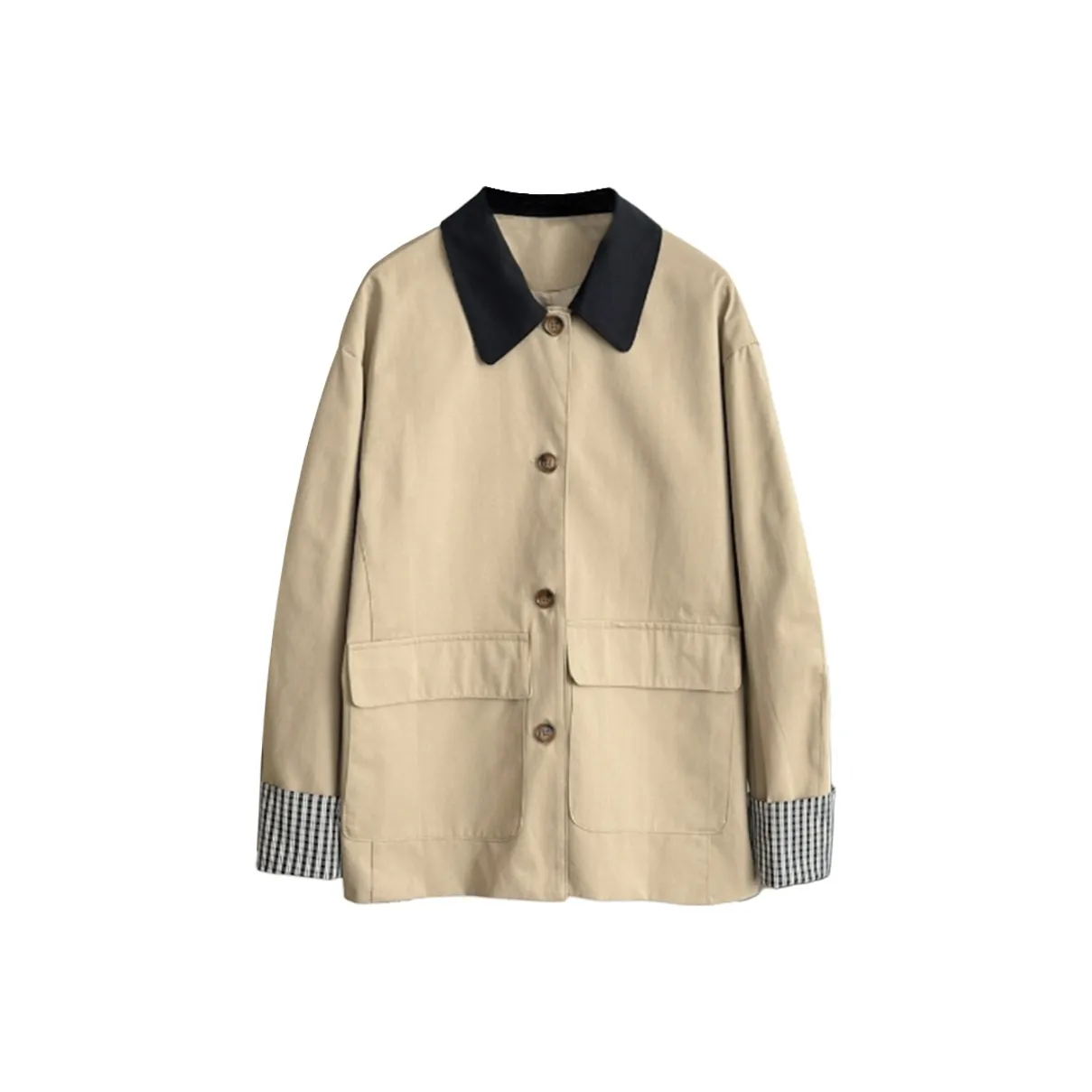 DYYPC Женская тренч-куртка