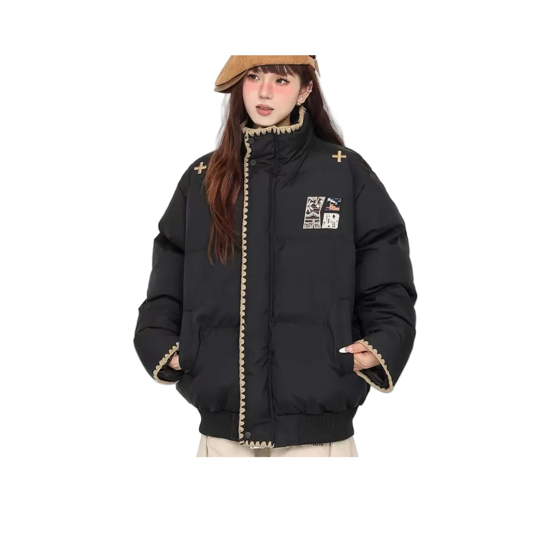 Cotton Gene Хлопковый пуховик унисекс