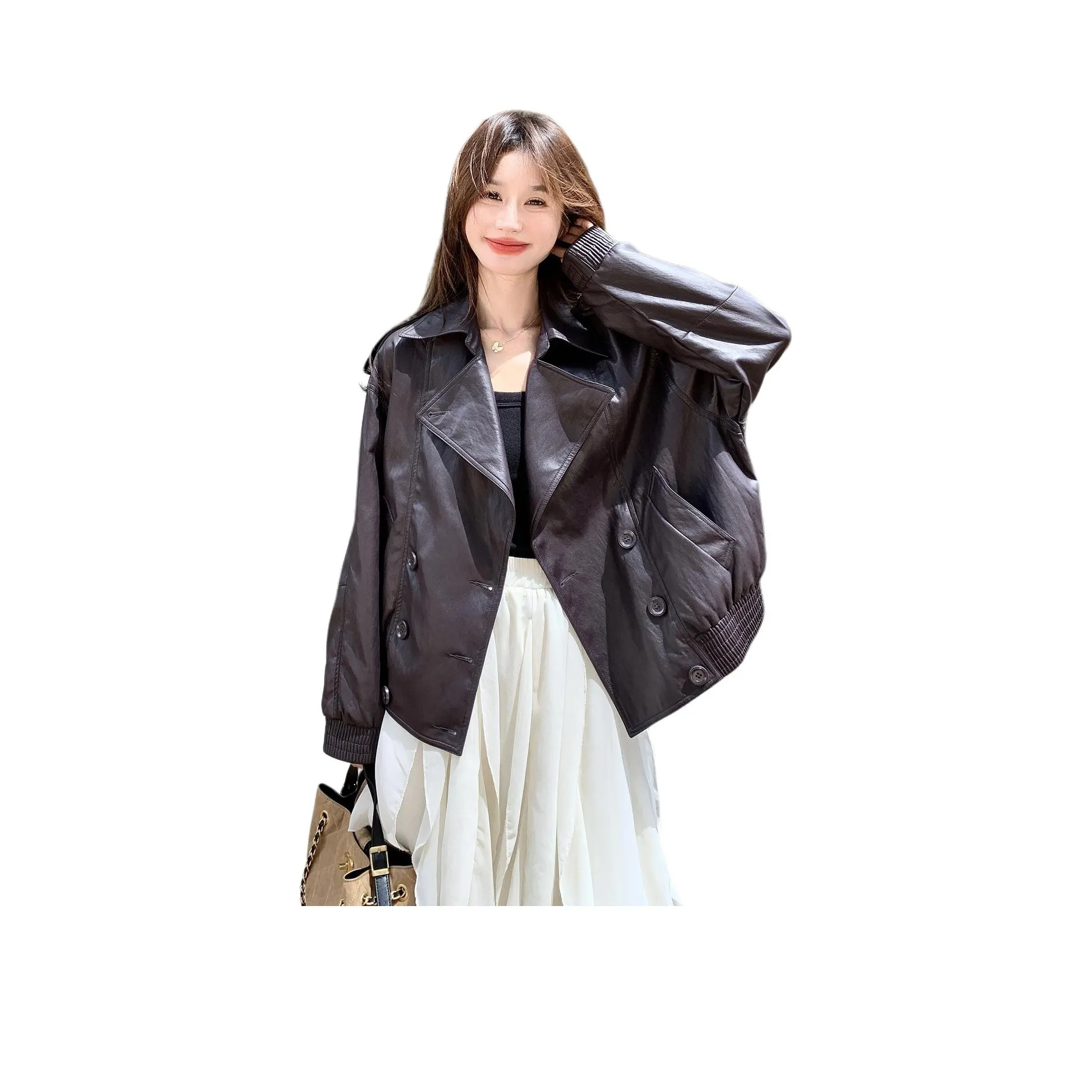 MEXICAN Кожа Куртка Пальто Женские