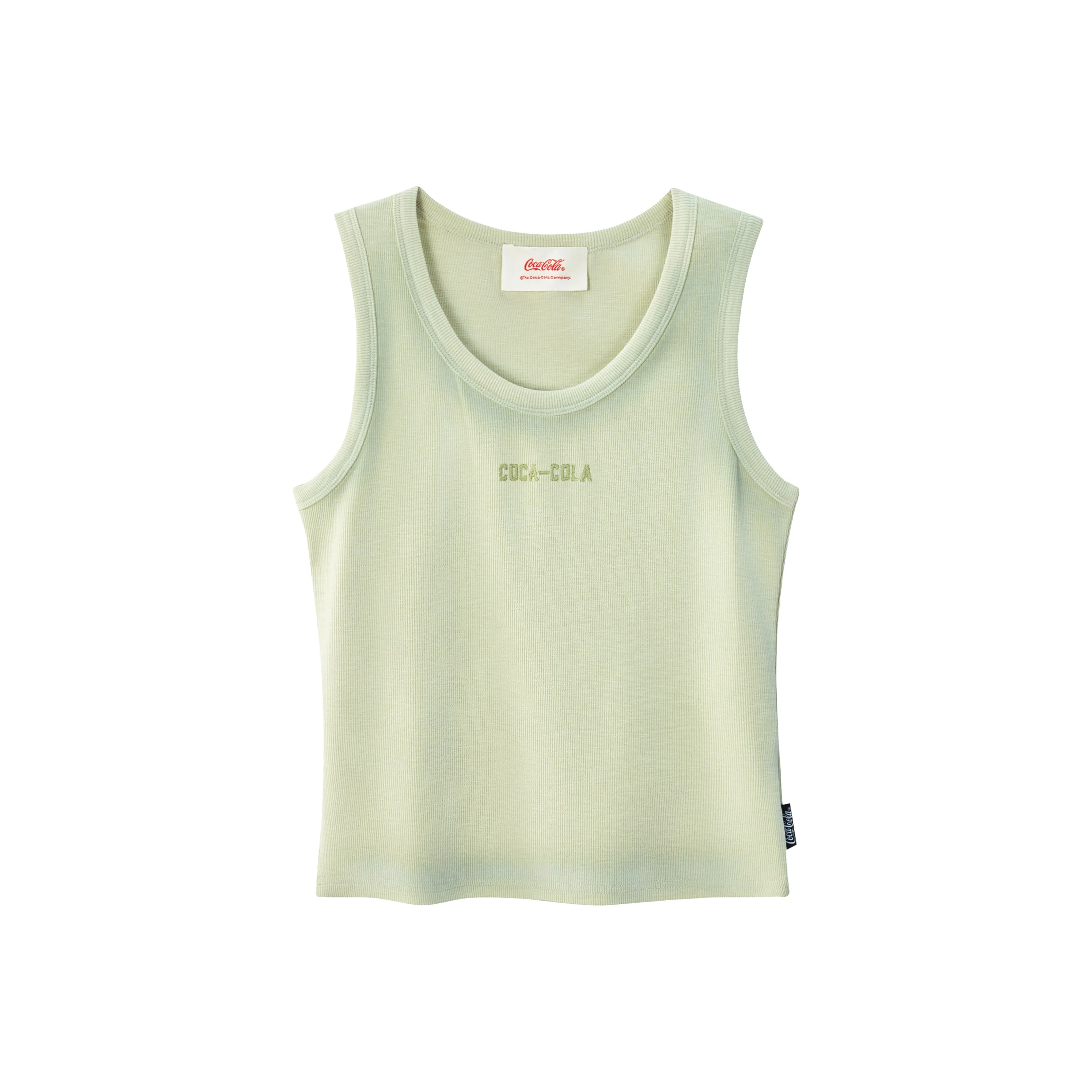 COCA COLA Темный Туманный зеленый Женские Майки