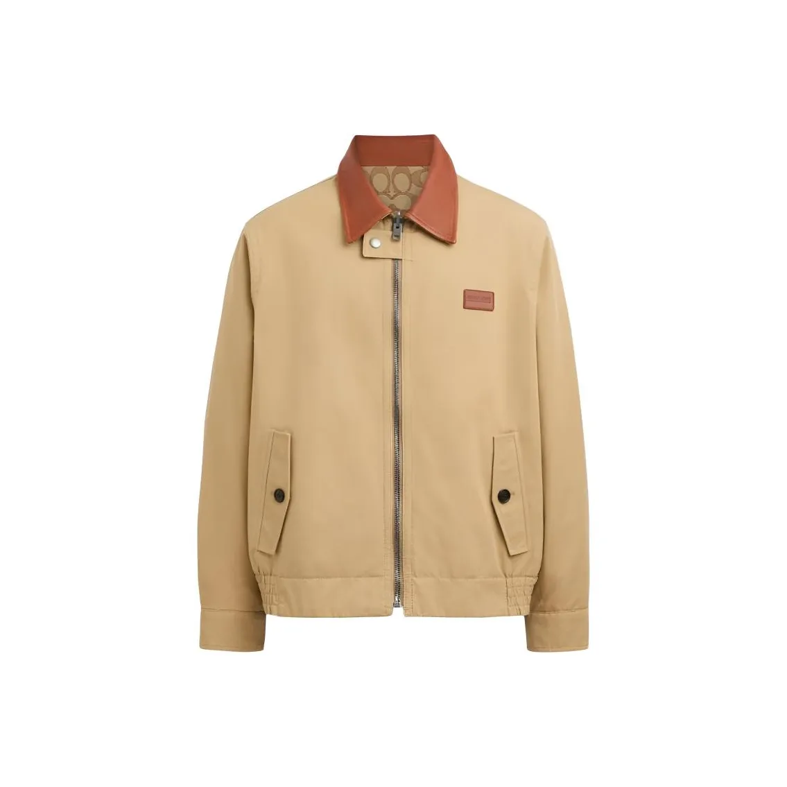 COACH Jackets Men Khaki