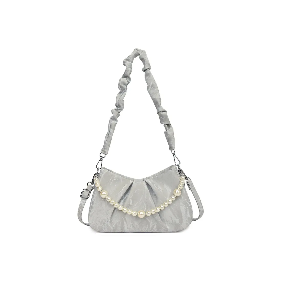 AUNG ПУ (полиуретан) Сумка через плечо Стандартная Подростки Серебряный Черный Хаки Зеленый Коричневый Розовый Бежевый