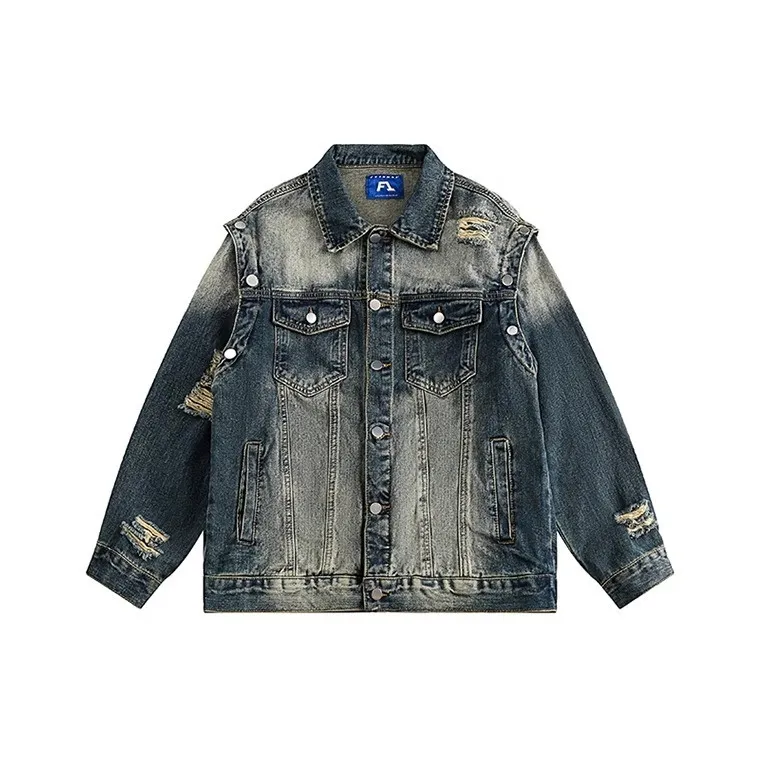 NRXX Винтажный синий Мужские куртки