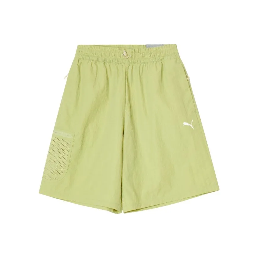 PUMA Light Green Unisex Спортивные Шорты