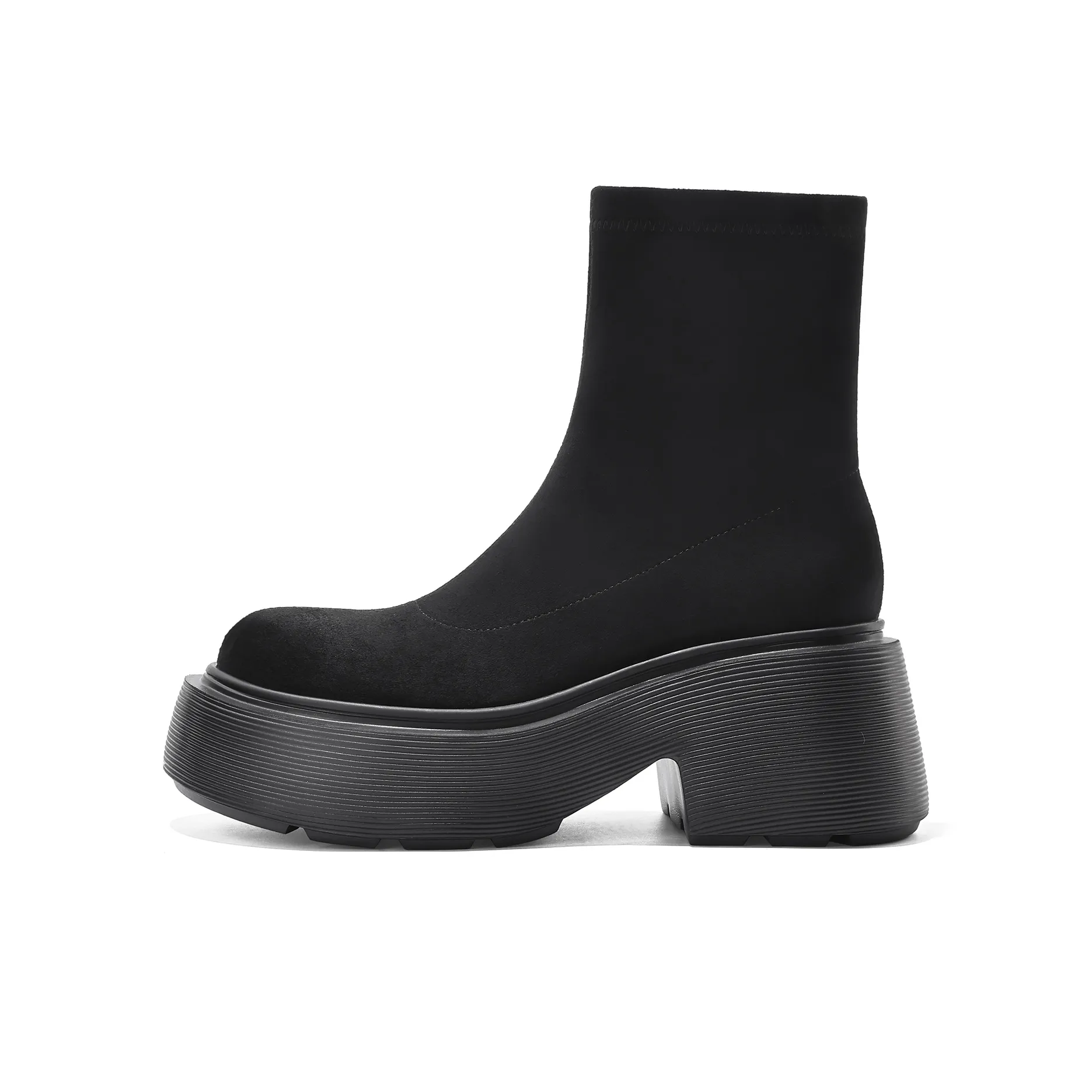 H YXIANG Короткие Повседневные Ботинки 8 см Женские