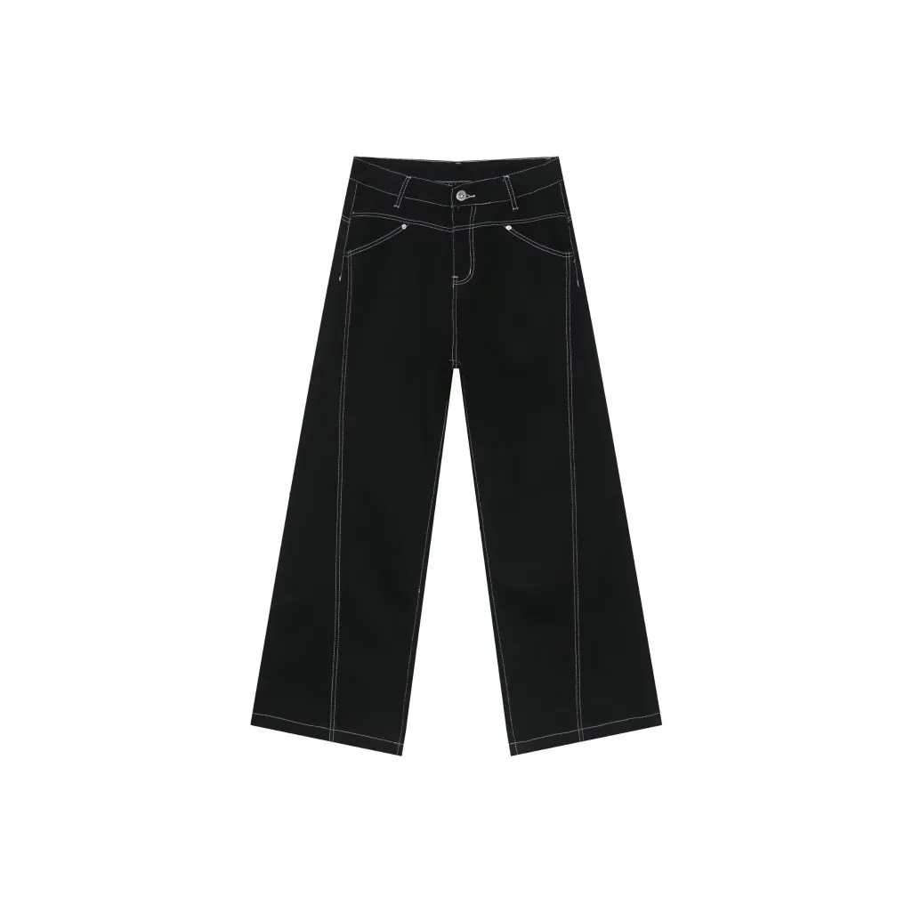 UPWARD LAB Черные Унисекс Джинсы